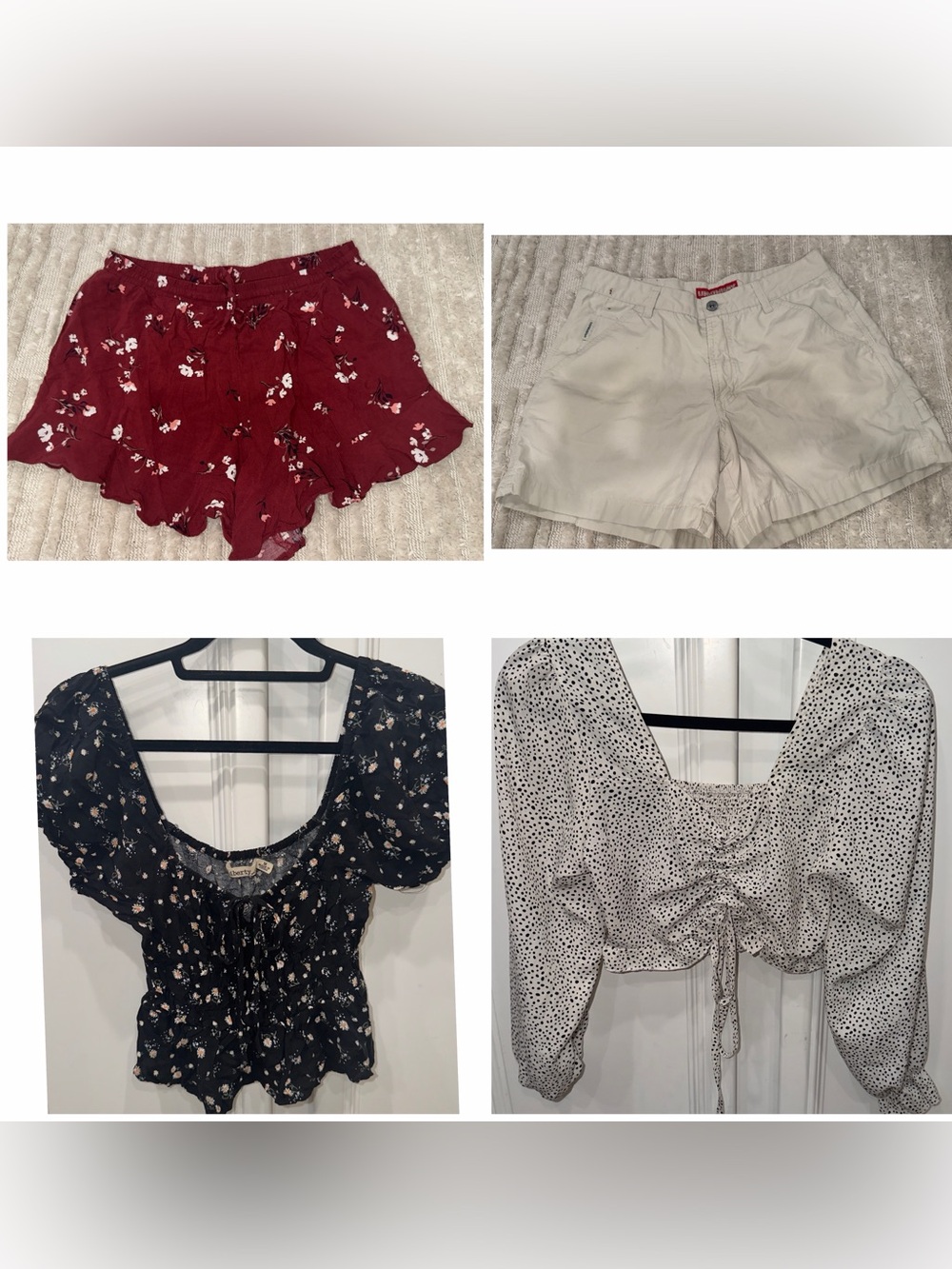 Unionbay , Mossimo Supply Co. Crop and shorts, 4 piece bundle